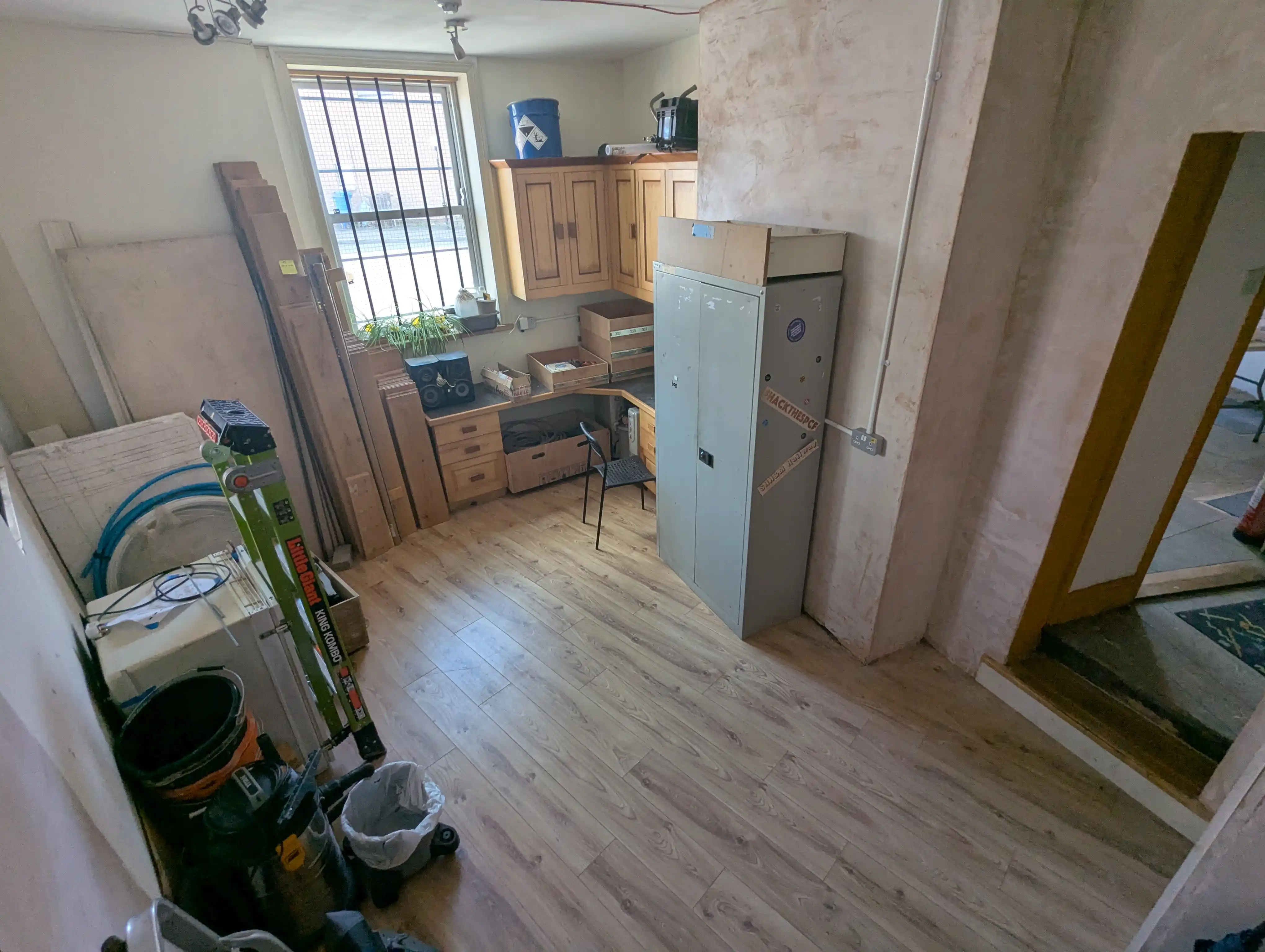 high-angle picture of room A