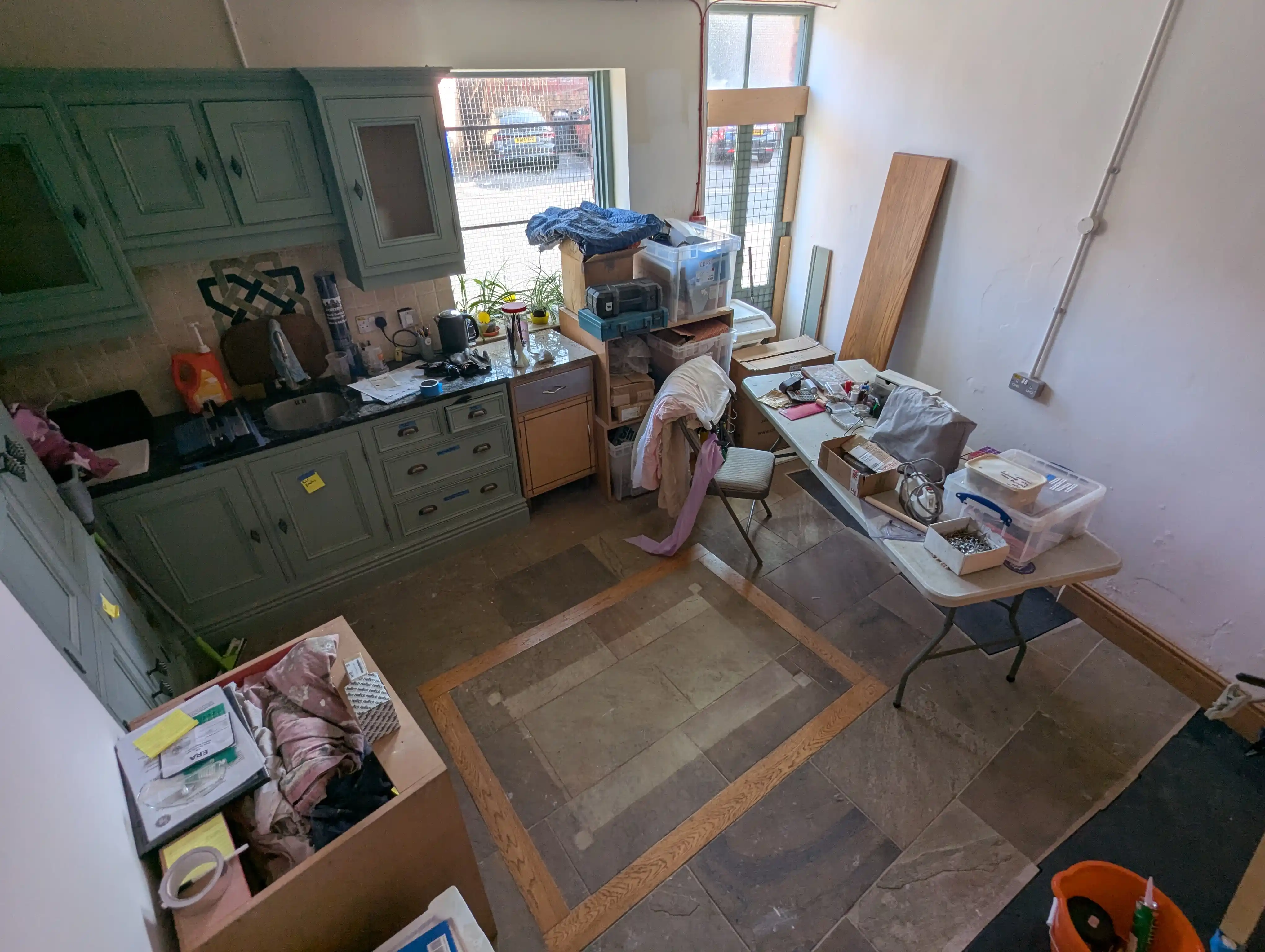 high-angle picture of room B1