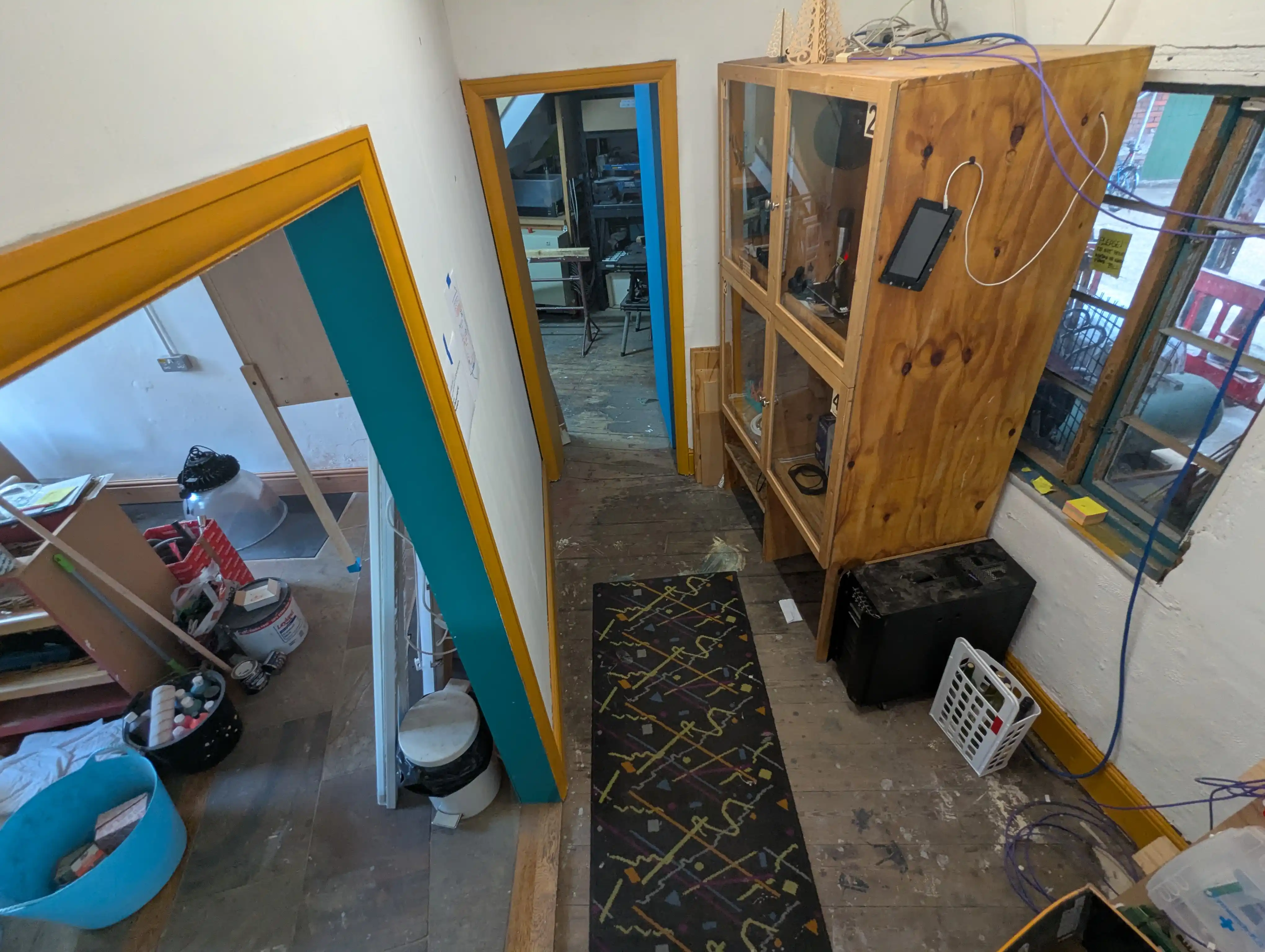 high-angle picture of room B2