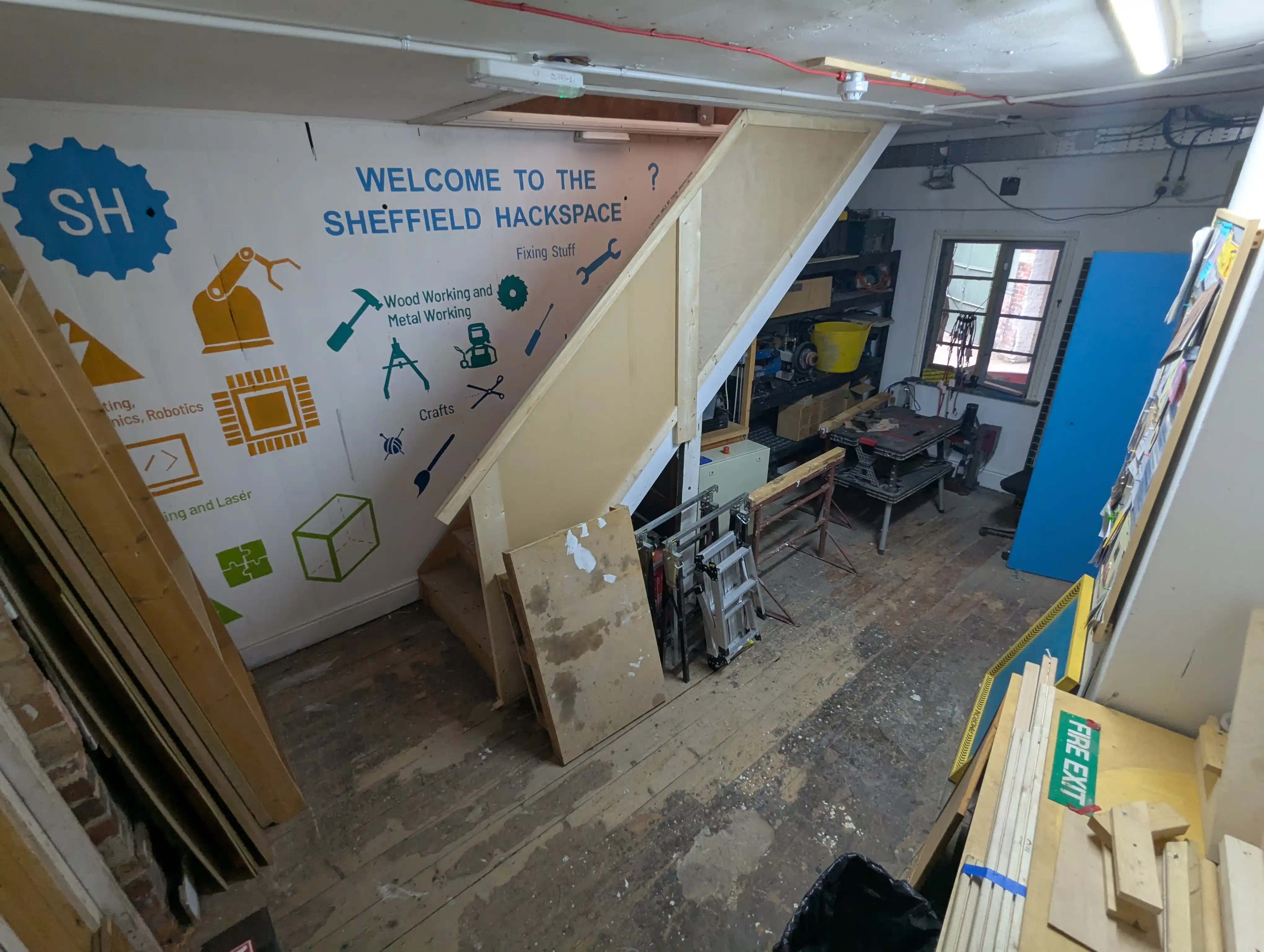 high-angle picture of room C