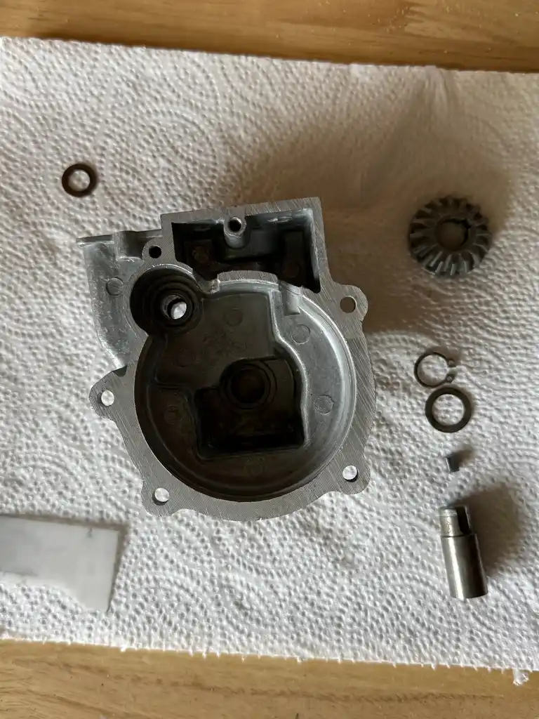 picture of a metal internal piece of a food processor