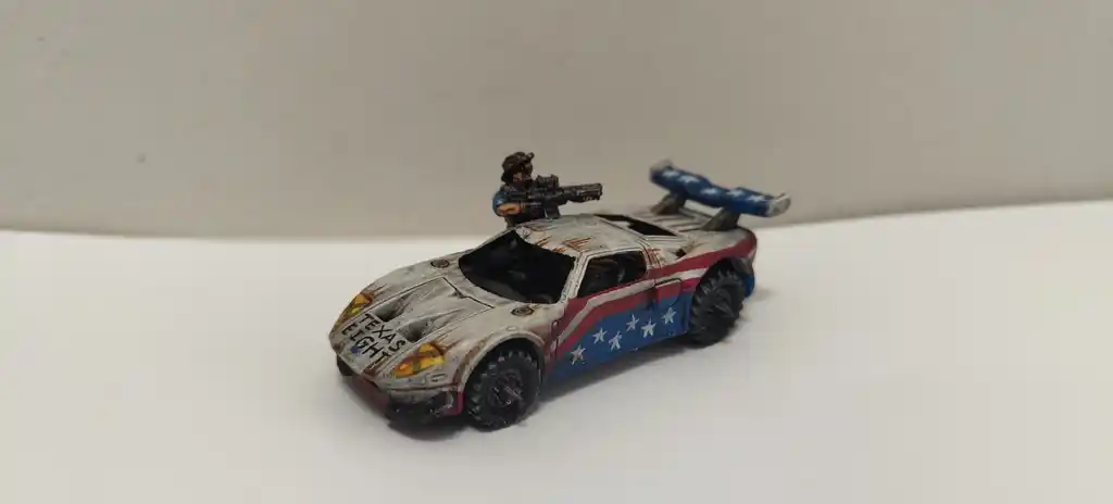 picture of painted miniature car