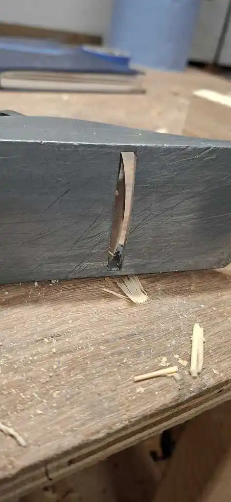 picture of the blade of a plane